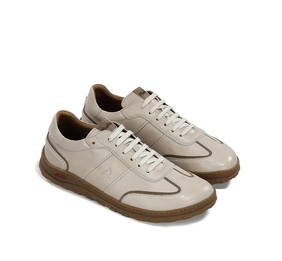 Fluchos Jerry F2501 sneakers uomo bianche pianta larga