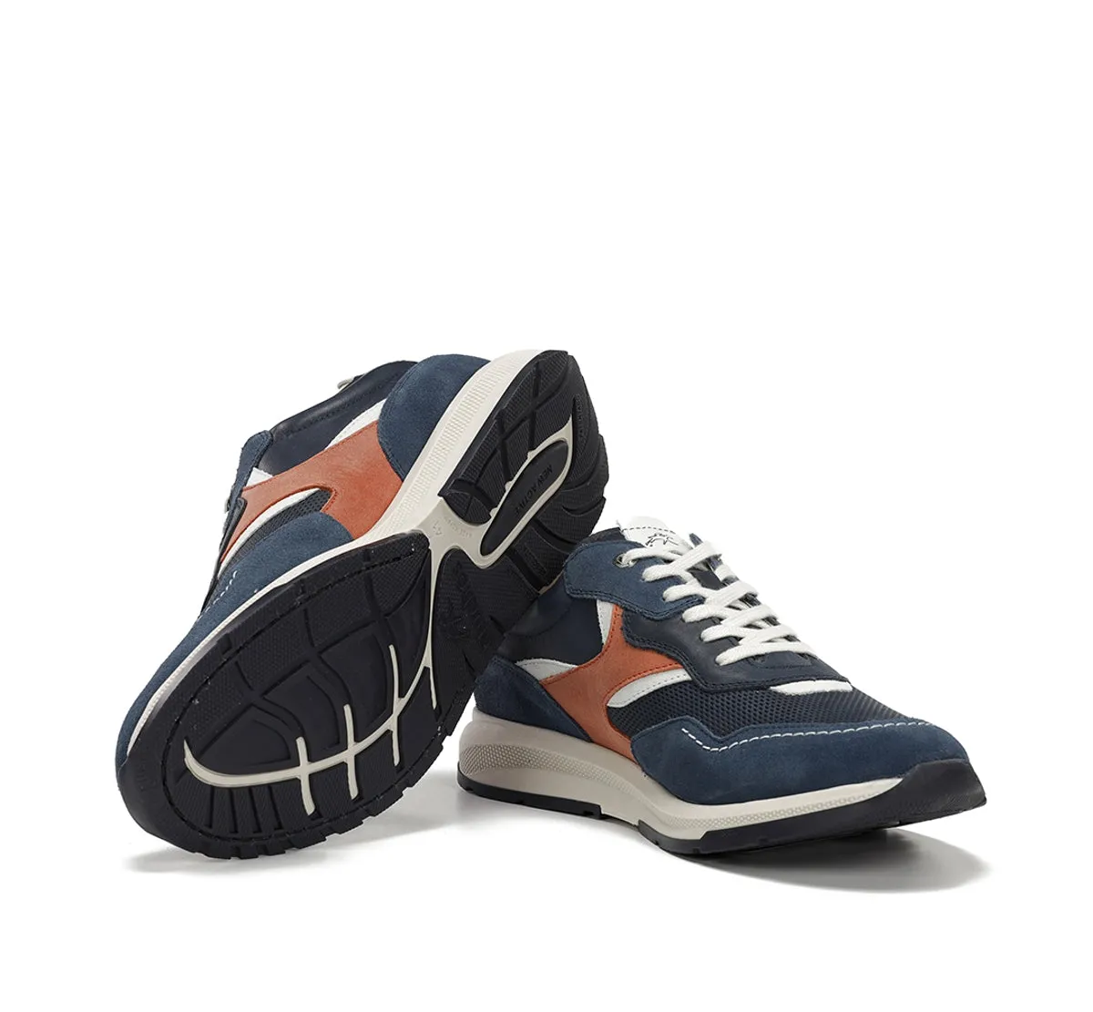 Fluchos Karter F2404 sneakers uomo blu pianta larga