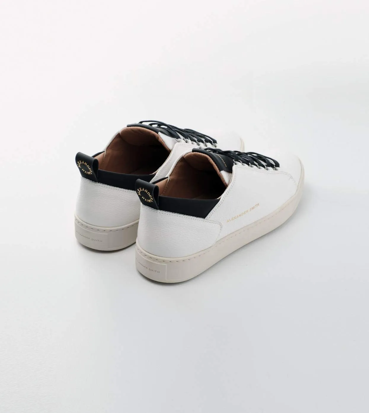 Alexander Smith Oxford sneakers uomo white pelle