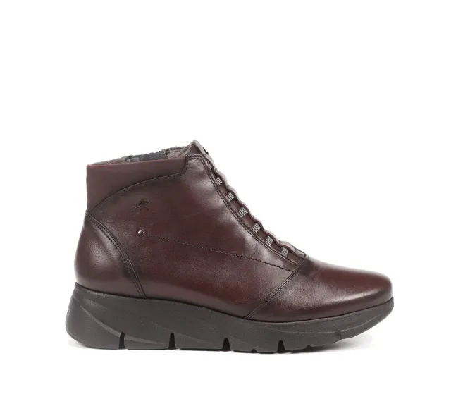Fluchos Bona F1358 stivaletti donna bordeaux leggeri