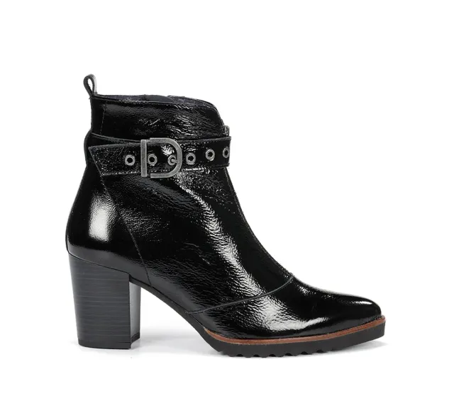 Dorking Thais D8300 stivaletti donna neri tacco
