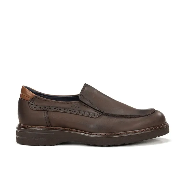 Fluchos Warrior F2031 slip on uomo marrone pelle cerata