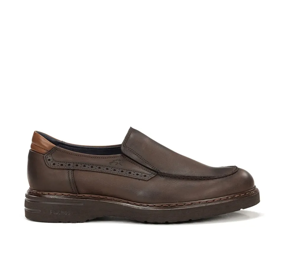 Fluchos Warrior F2031 slip on uomo marrone pelle cerata