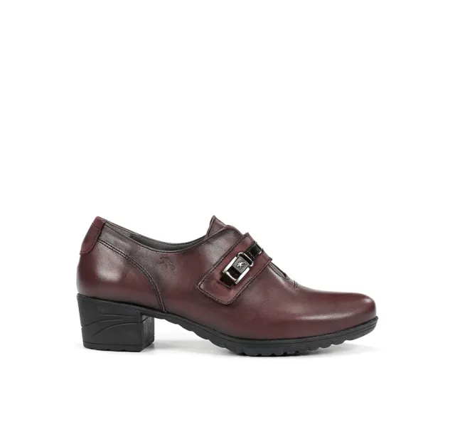Fluchos Charis F0587 décolleté donna bordeaux tacco medio