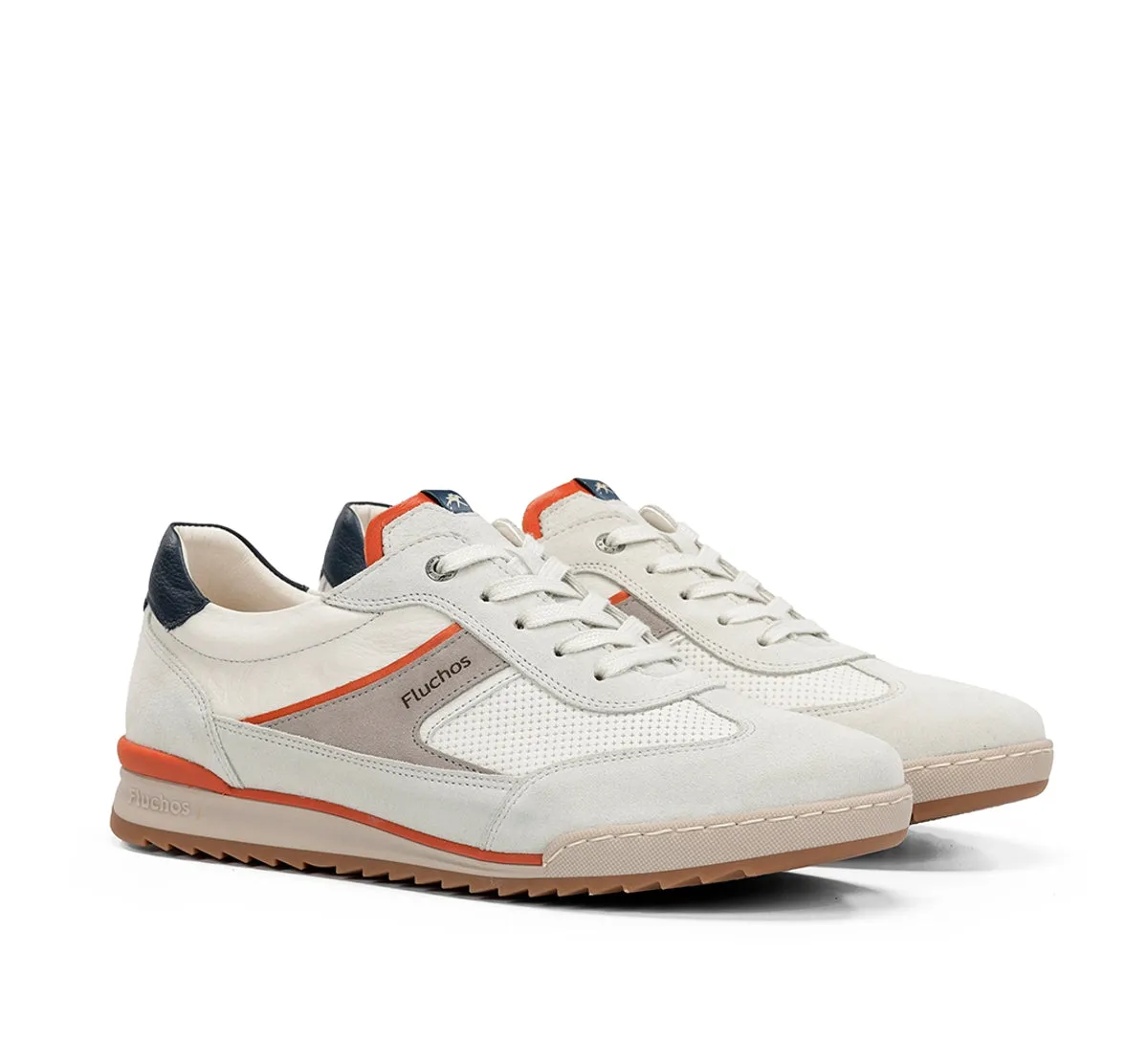 Fluchos Elder F2184 sneakers uomo bianche comode