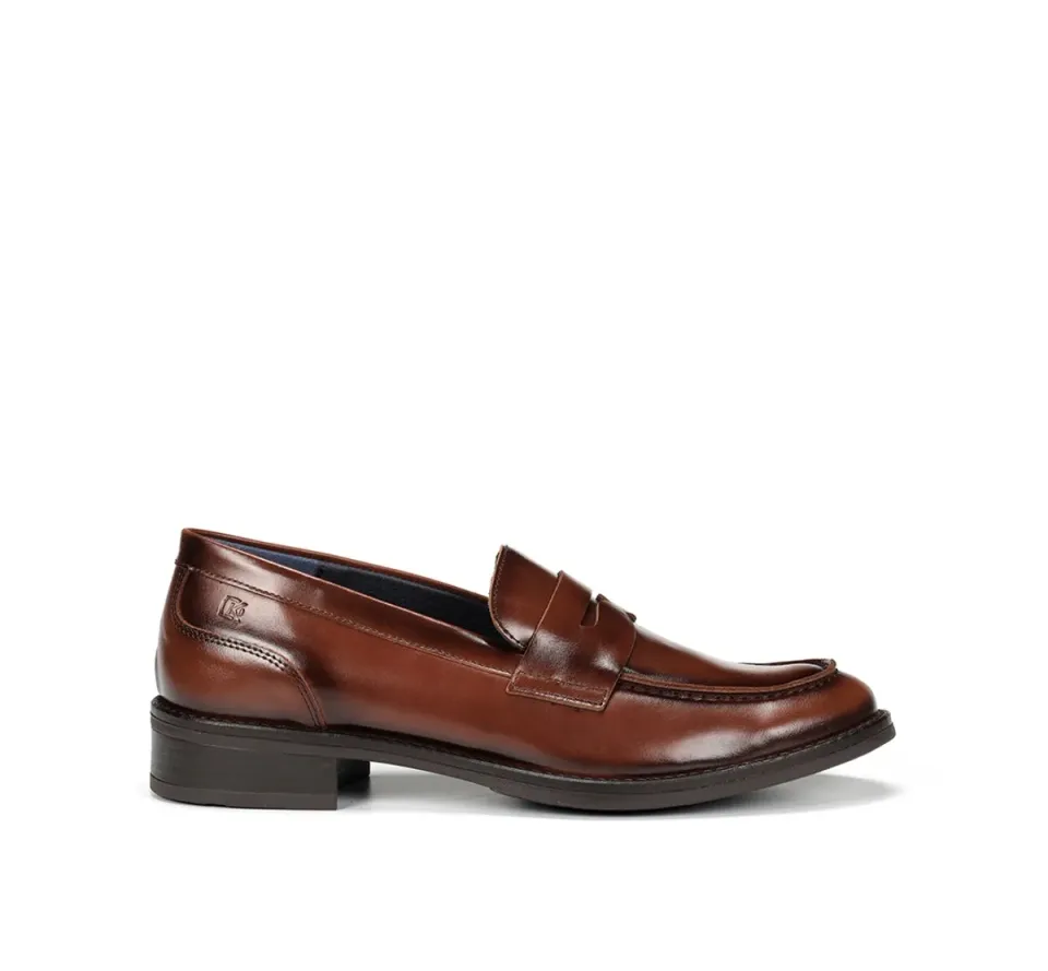 Fluchos Harvard D8710 mocassini marrone donna comodi