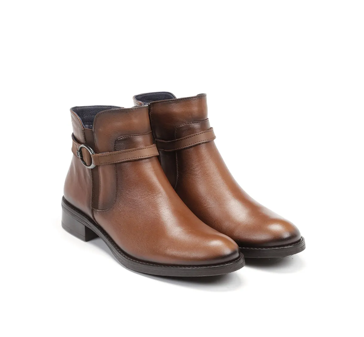 Fluchos Tierra D8003 stivaletti donna marroni