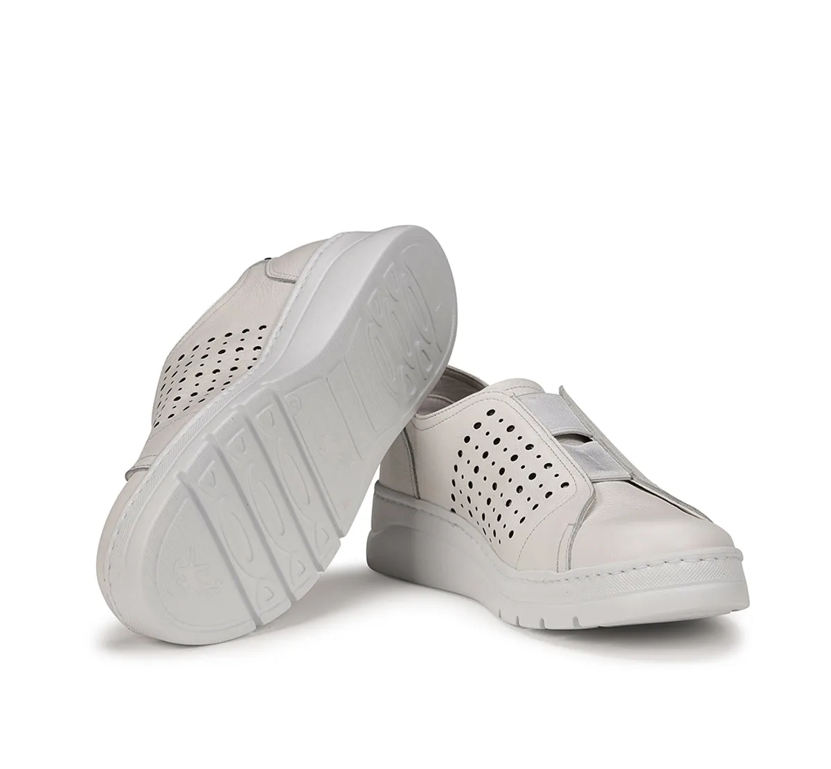 Fluchos Pompas F1423 sneakers donna bianche leggere