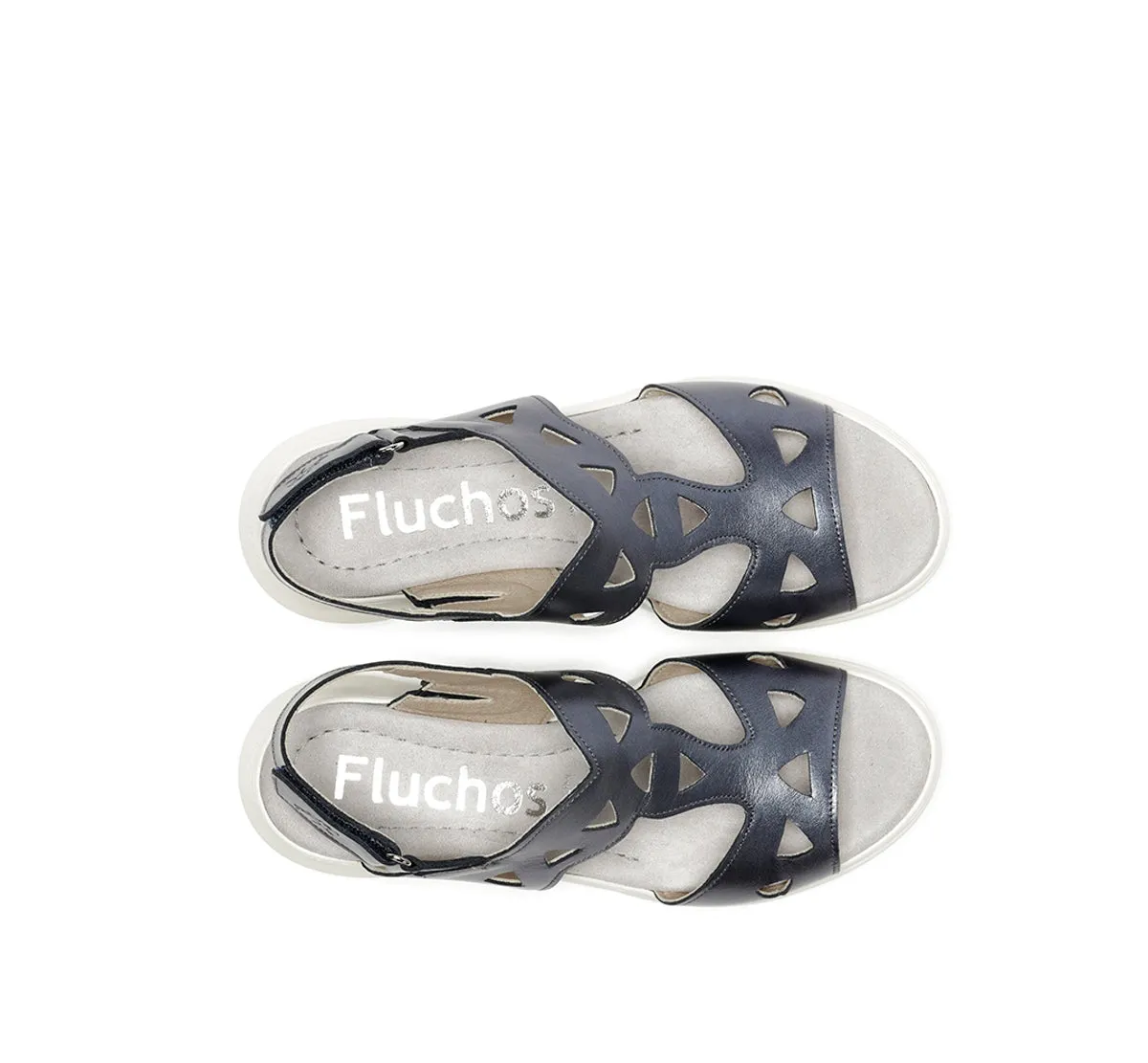 Fluchos Lua F1657 sandali donna blu