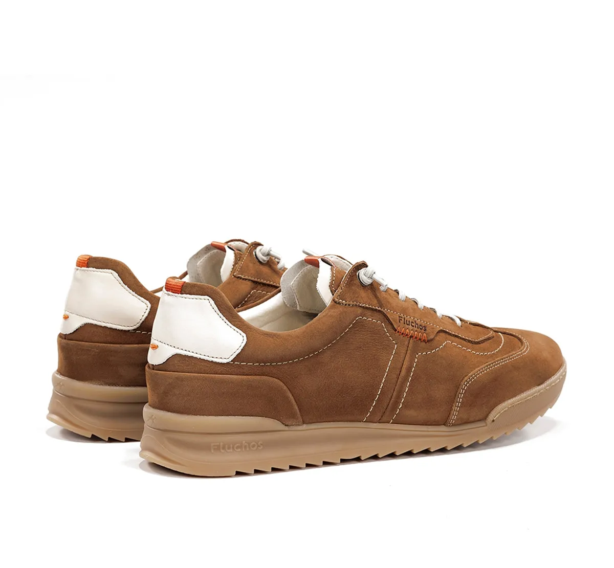 Fluchos Elder F2383 sneakers uomo marrone elegante