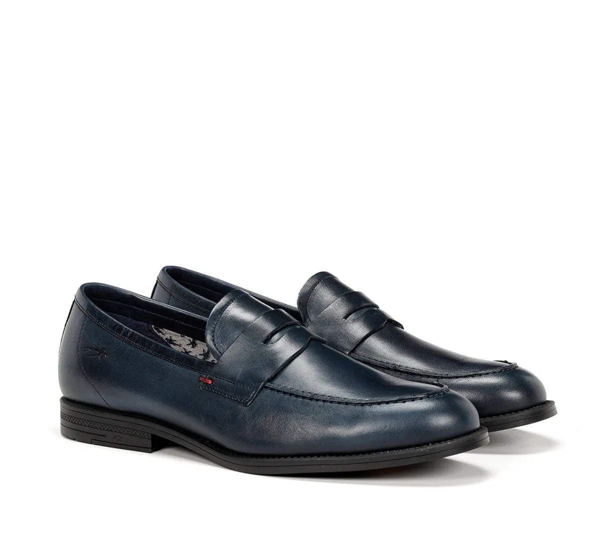 Fluchos Henri F0824 mocassino blu formale