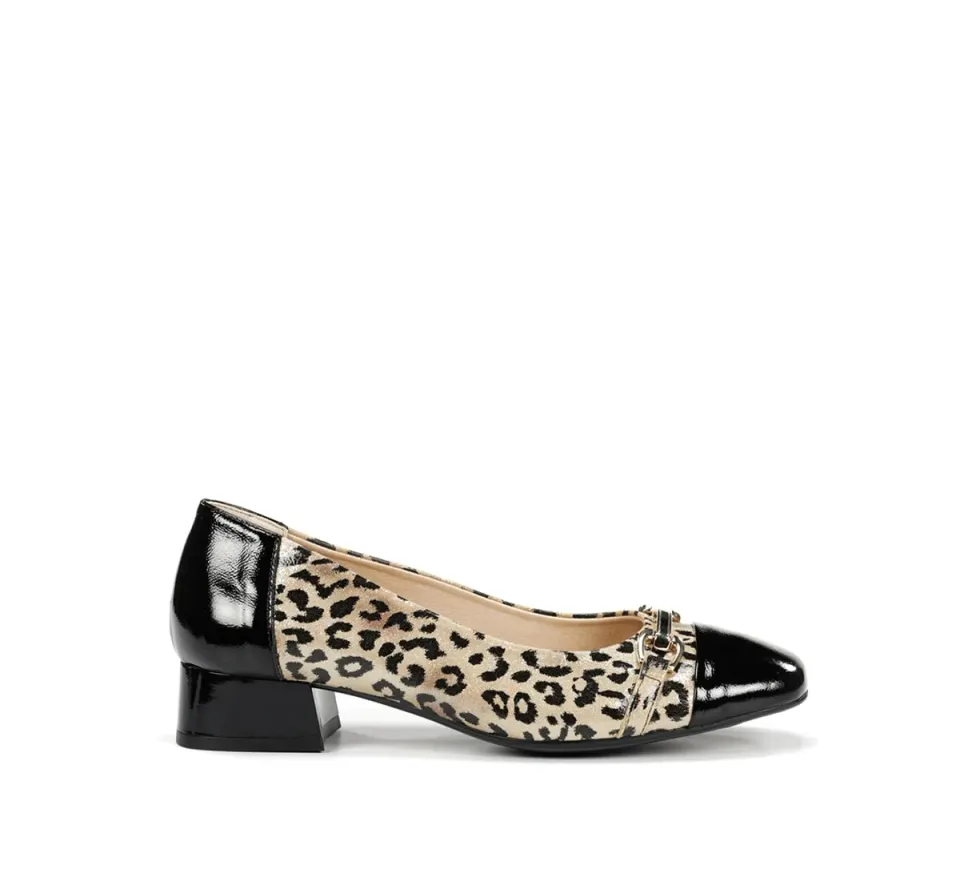 Dorking Gia D9304 mocassini donna neri con tacco