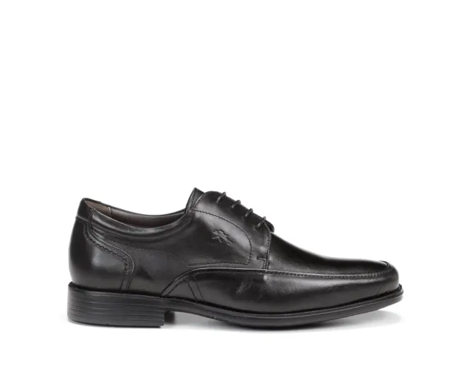 Fluchos Rafael 7995 scarpe nere uomo pianta larga