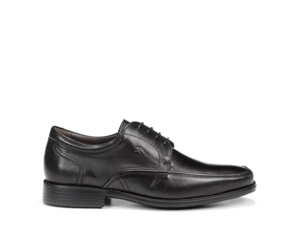 Fluchos Rafael 7995 scarpe nere uomo pianta larga