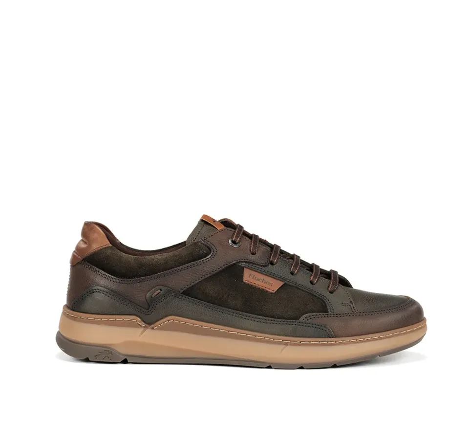 Fluchos Jeff F2279 Sneakers Uomo Verdi Pelle