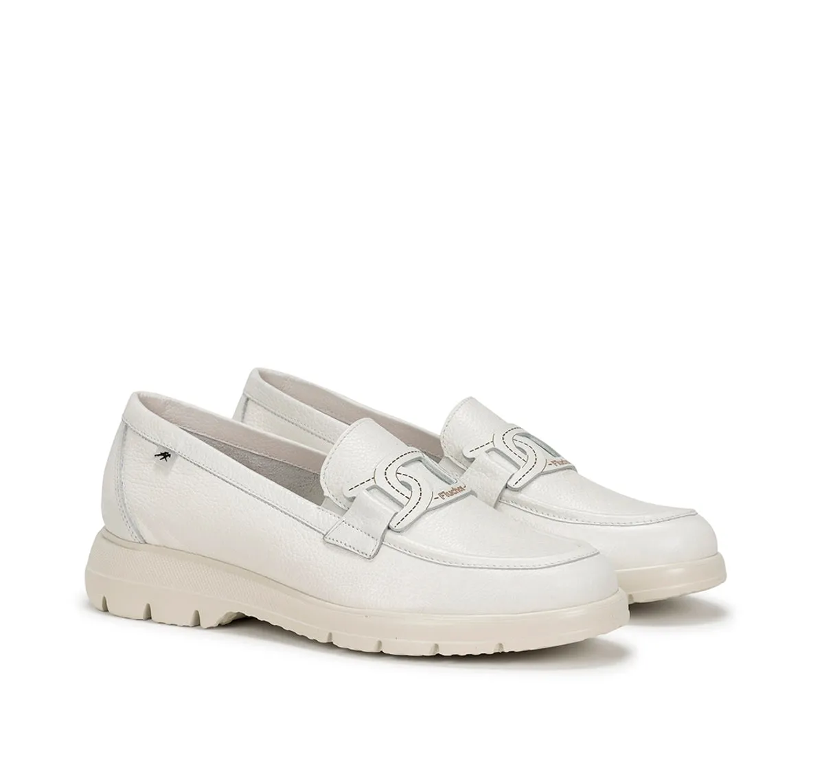 Fluchos Gladis F1688 mocassini donna bianchi leggeri