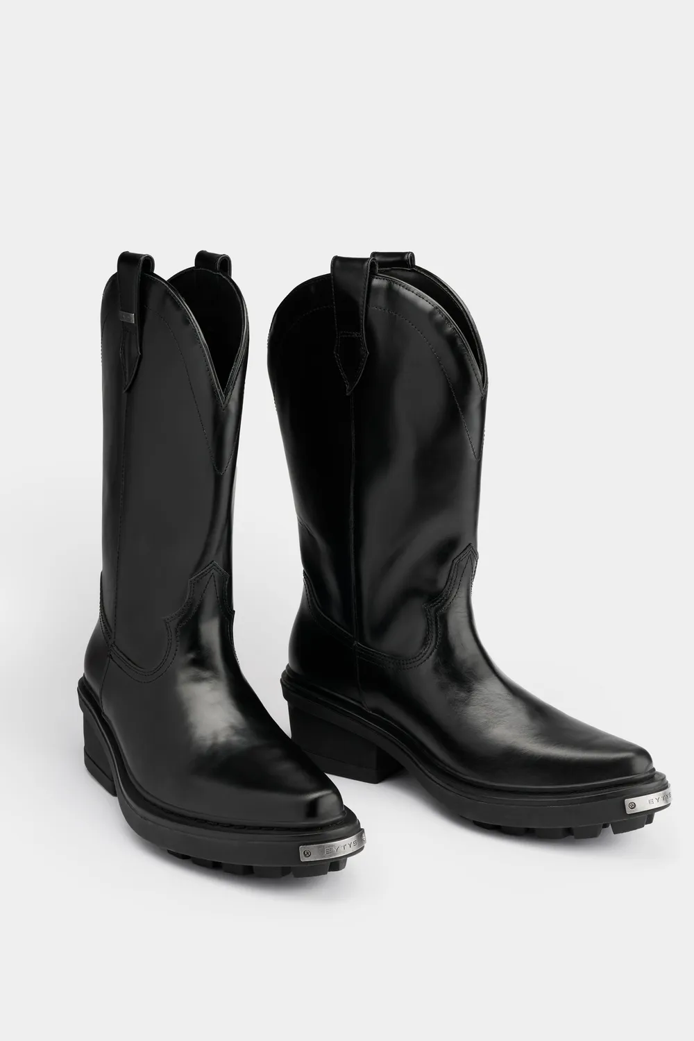 Eytys Dodge stivali pelle neri western