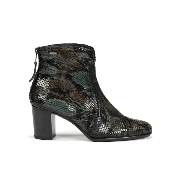 Dorking King D8932 stivaletti donna verdi tacco