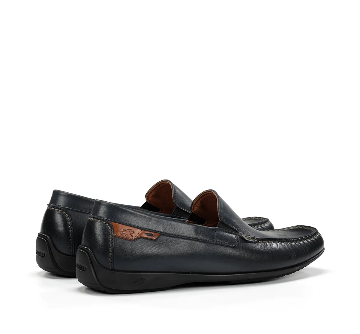 Fluchos Samoa F2208 mocassini uomo blu morbidi
