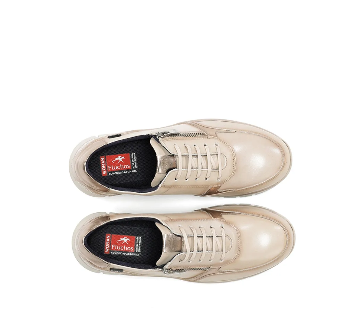 Fluchos Union F2070 Sneakers Bianco Donna