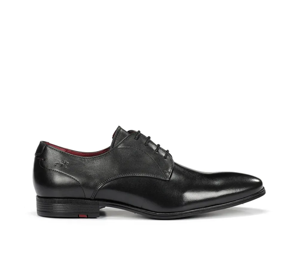 Fluchos Adam F0842 scarpe uomo nere stringate