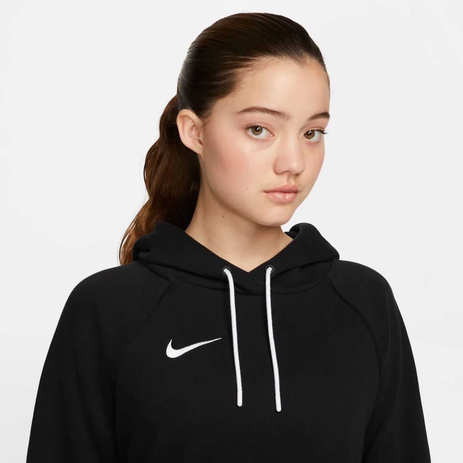 Nike Park 20 felpa zip donna cappuccio pile caldo