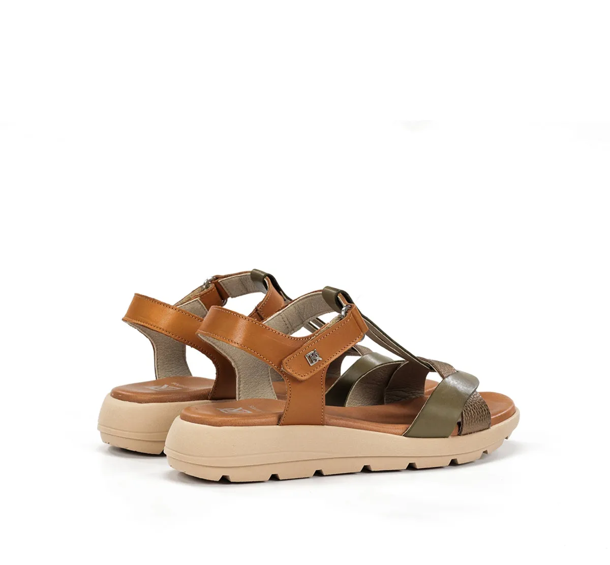 Fluchos Gandia D9466 sandalo donna verde