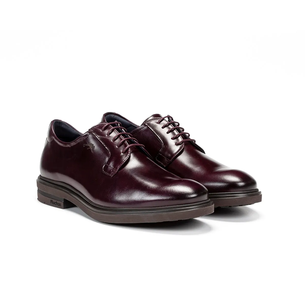 Fluchos Belgas F0631 Scarpe Bordeaux Uomo Pelle
