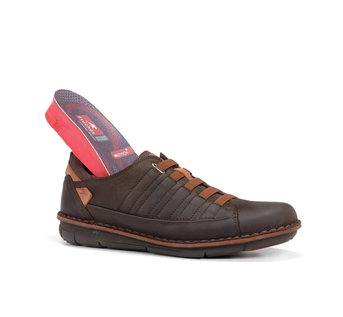 Fluchos Alfa F0703 scarpe uomo marroni leggere