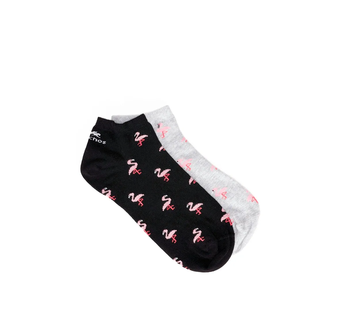 Fluchos CA0011 calzini corti donna nero grigio 2 paia