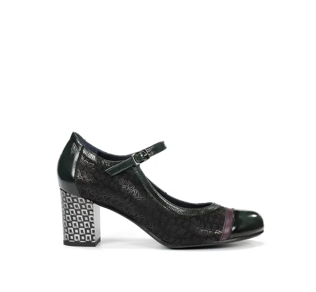 Fluchos Rodin D8669 Scarpe Donna Nere con Cinturino