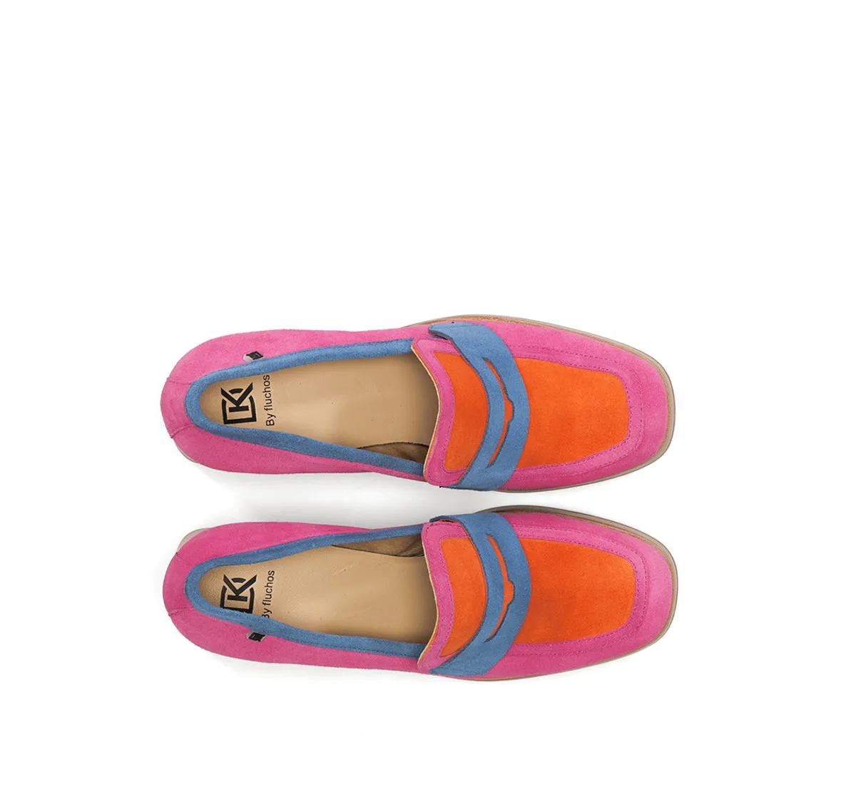 Dorking Cristel D9440 Mocassini Donna Rosa Plateau