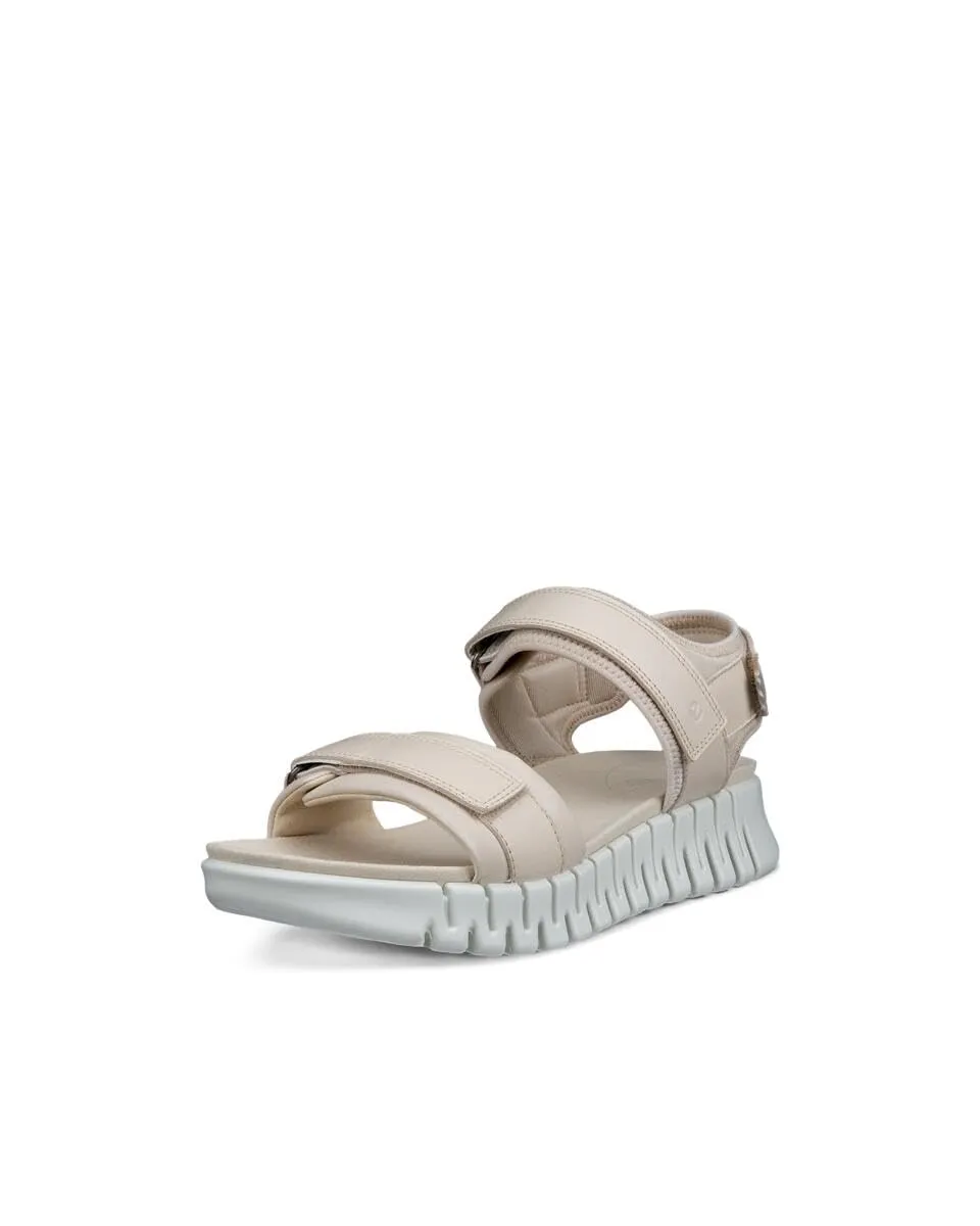 Ecco Gruuv sandali donna neri velcro