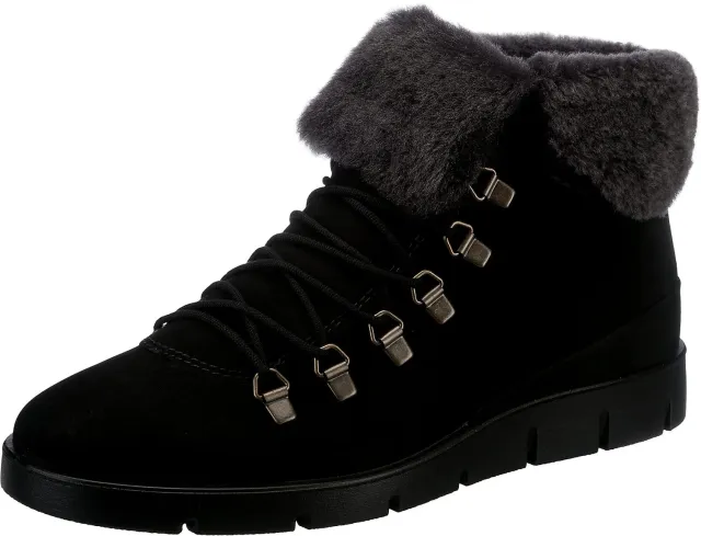 Ecco Bella 333 ballerine donna pelle nero barca