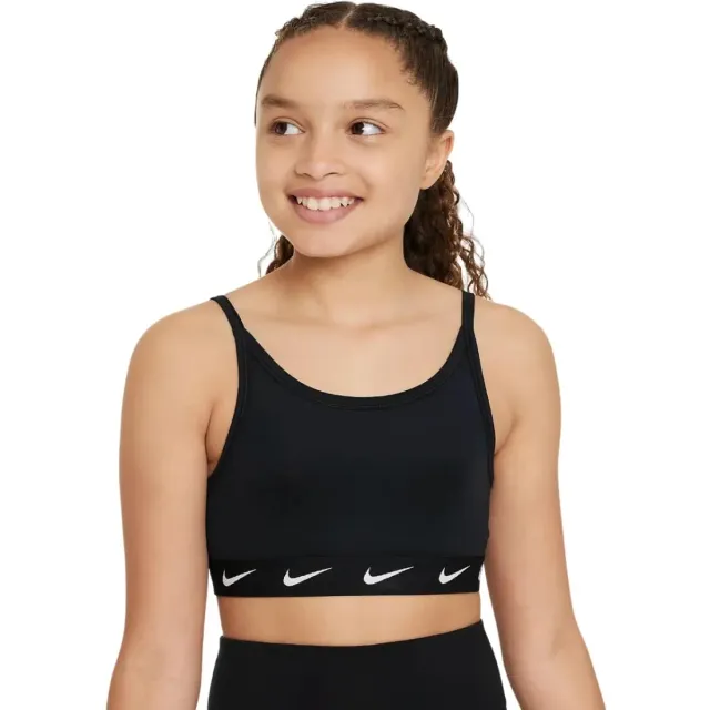 Nike Dri-Fit One Bra ragazza 10 anni nero