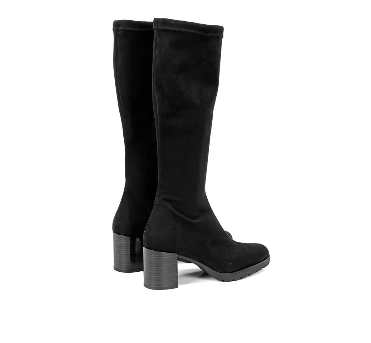 Fluchos Sesma D9807 stivali donna neri tacco alto