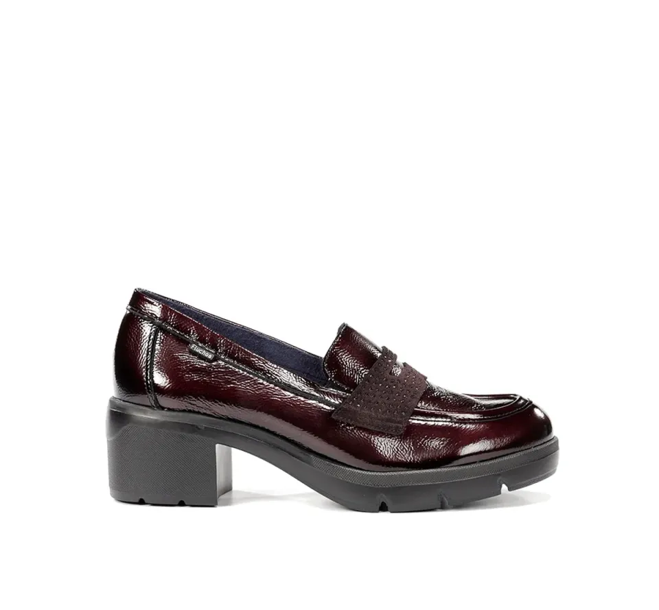 Fluchos Fugaz F2517 mocassini donna bordeaux track