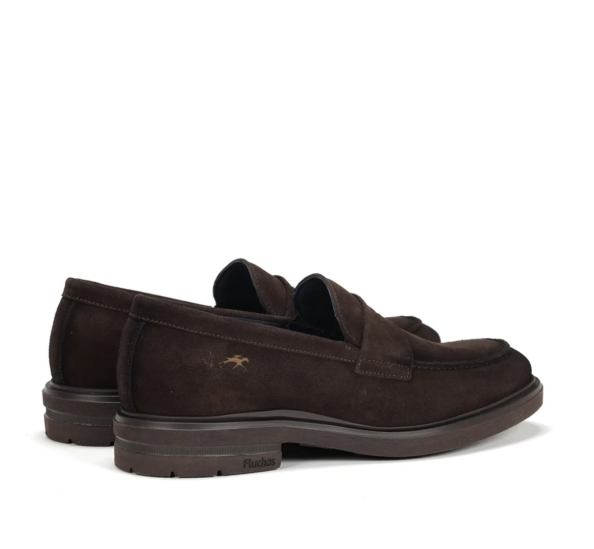 Fluchos Belgas F0633 mocassini marrone uomo eleganti