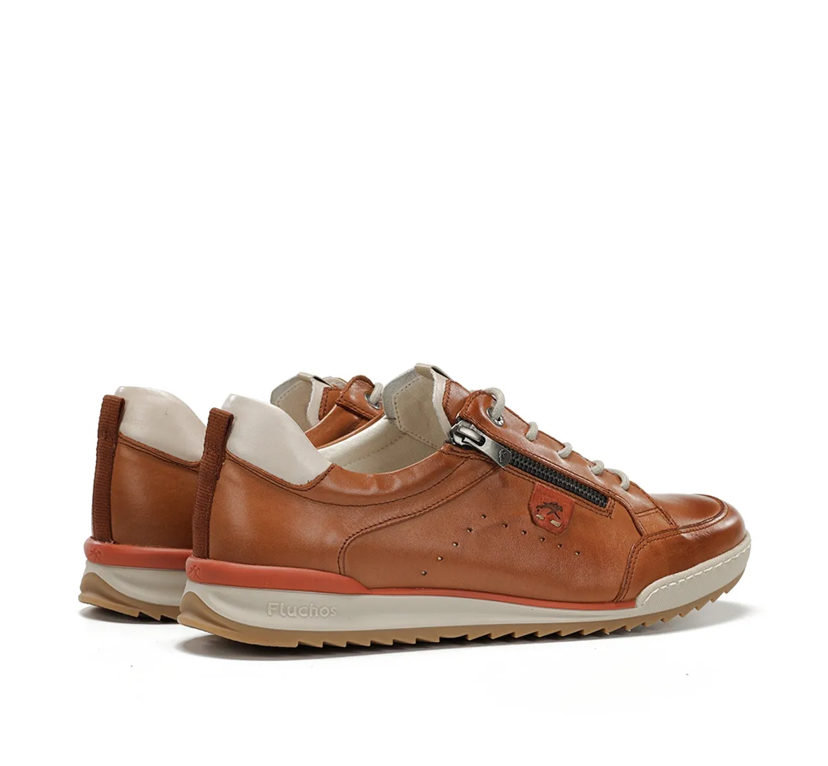Fluchos Elder F2384 sneaker marrone suola dentellata