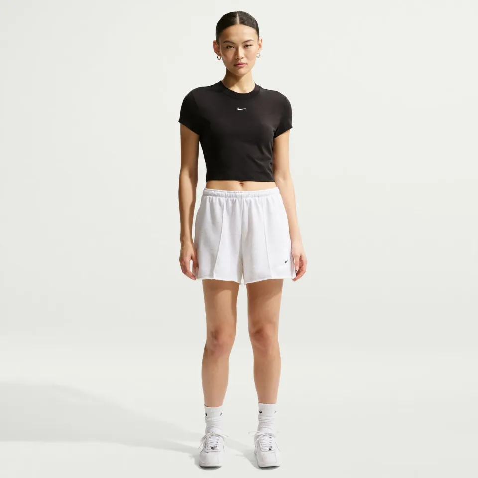 Nike Chill Knit t-shirt donna cotone modal nera