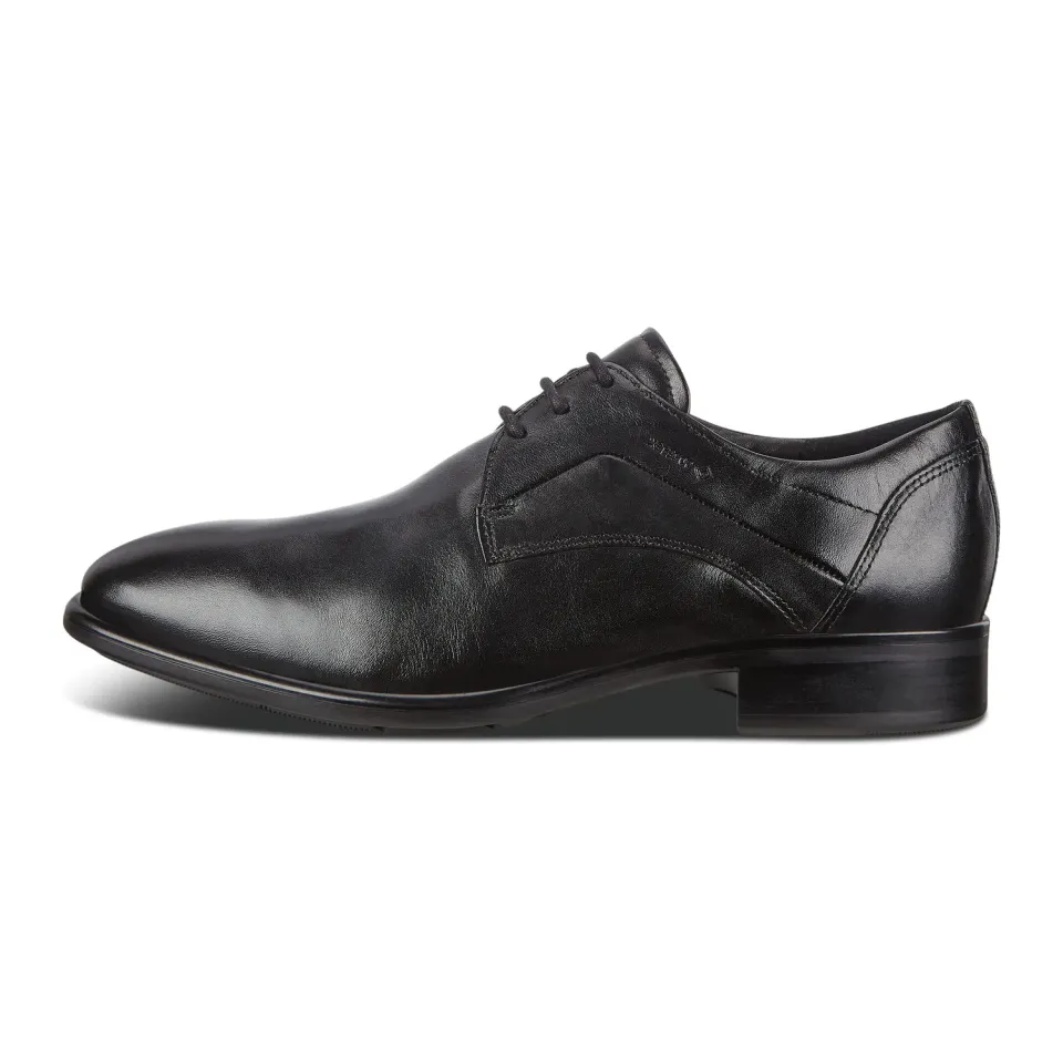 Ecco Citytray Derby Uomo Nere 44 EU Comode