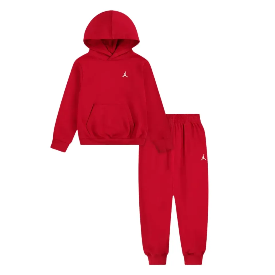 Nike Jordan Brooklyn felpa bambina rossa calda