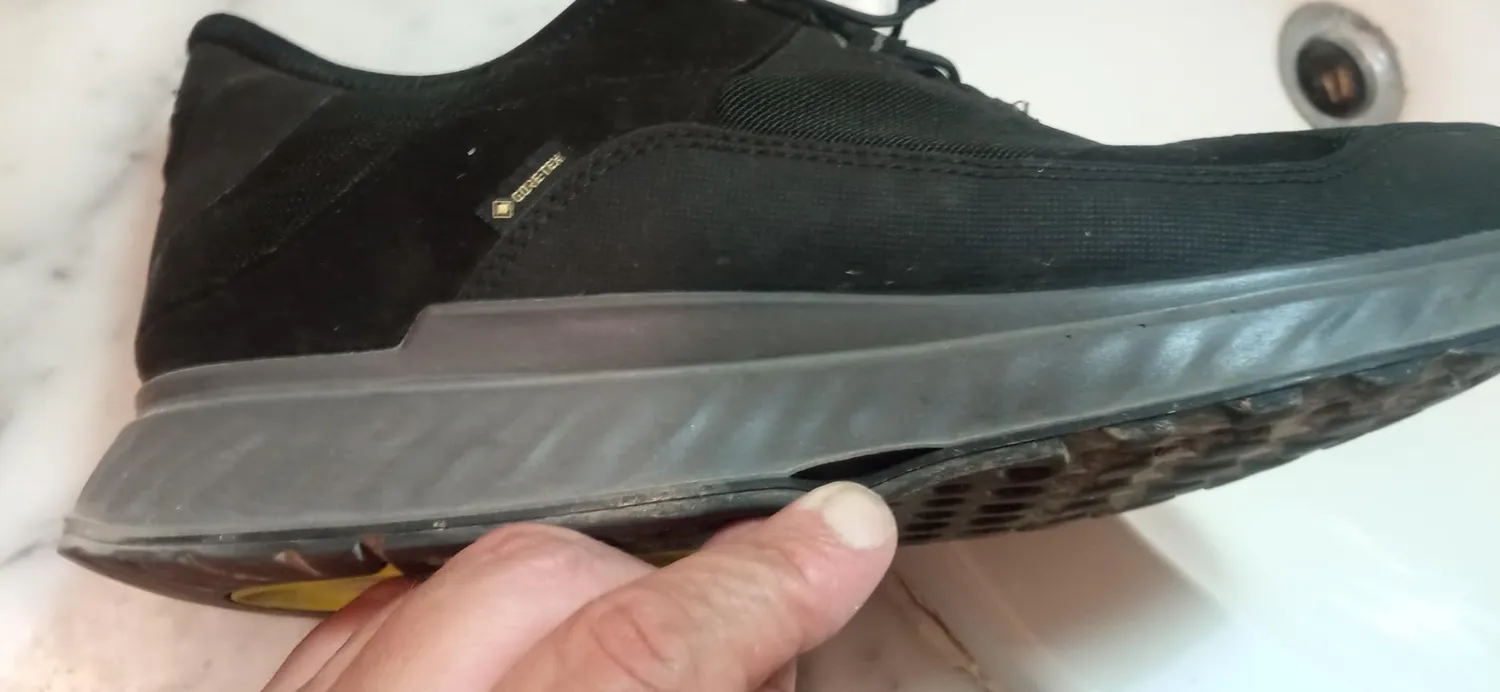 Ecco Exostride M scarpe trekking uomo pelle yak