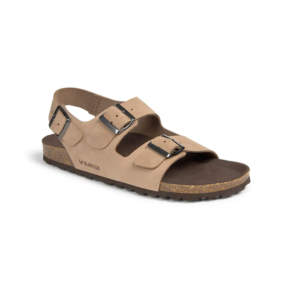 Suecos Leif Latte sandali uomo latte comodi