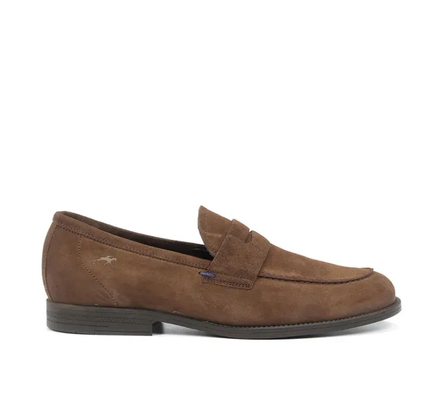 Fluchos Henri F0824 mocassini uomo marrone pelle