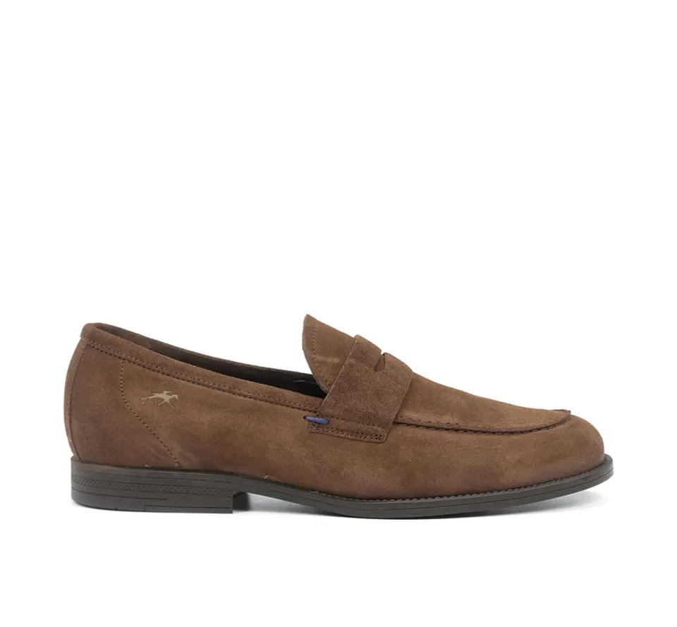 Fluchos Henri F0824 mocassini uomo marrone pelle