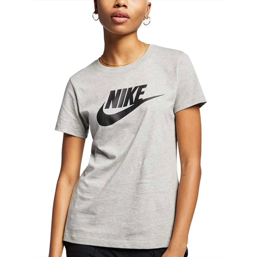 Nike Essential Icon Futura t-shirt donna nera L