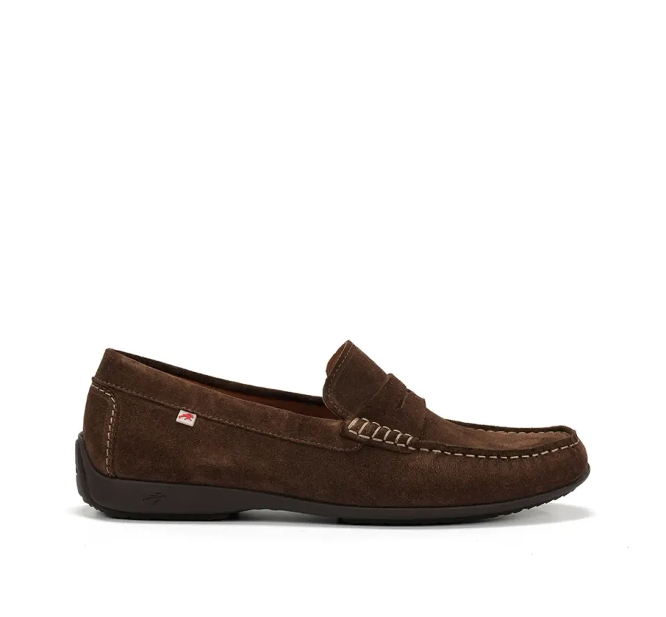 Fluchos Samoa F2207 mocassini uomo marroni pelle