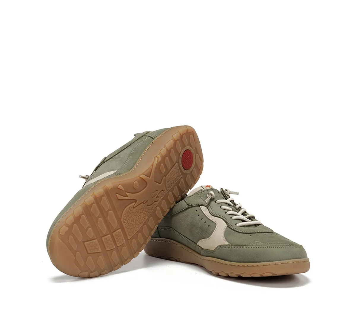 Fluchos Lenox F2239 sneakers uomo verdi suola bianca