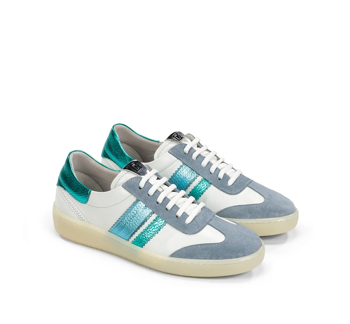Fluchos Lynn D9476 sneakers blu lacci leggere